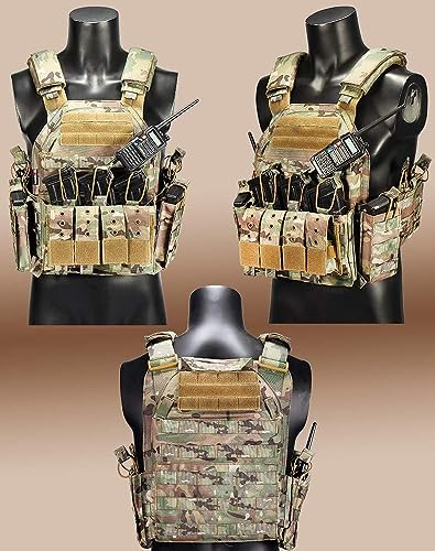 BOMTURN CP 2.0 Tactical Airsoft Vest Adjustable Outdoor Combat Gear