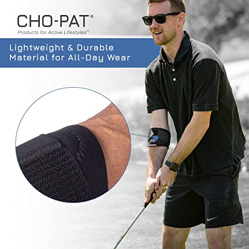 Cho-Pat Golfer’s Elbow Support Strap - Medium, Overuse & Muscle Strain Relief
