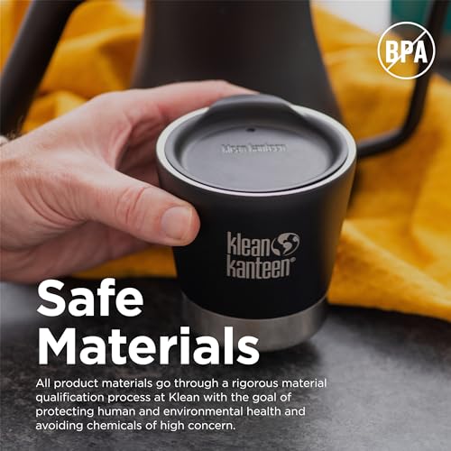 Klean Kanteen Tumbler Lid 1 Pack - Dishwasher Safe, BPA-Free Replacement for 8-20 oz Tumblers - Black