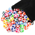 80 Pack Indoor Outdoor Sticky Darts Balls with Storage Bag - Safe Sport Game Accessories