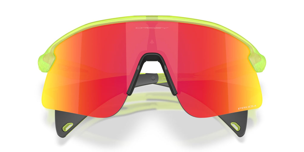 Oakley OO9518 Stunt Devil S Sunglasses, Matte Uranium/Prizm Ruby, 36 mm