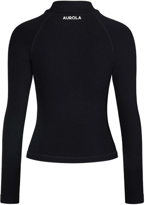 AUROLA Athletic Workout Jacket for Women - Lightweight Slim Fit Full Zip Yoga & Running Jacket with Thumb Holes