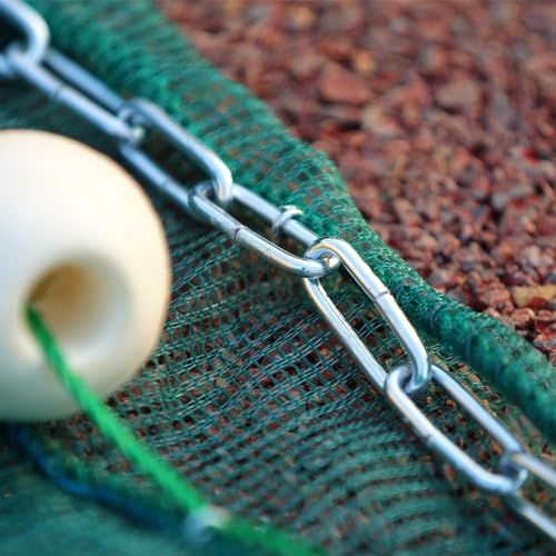 6M Collapsible Crawfish Trap Fish Net with Float & Chain - Portable Crab & Shrimp Catcher