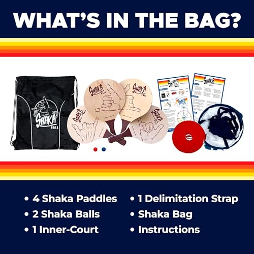 Outdoor Paddle Game Set for Beach, Camping & Yard Fun - Portable Water & Group Activity