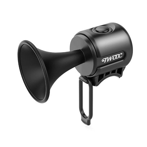 TWOOC 120dB Electric Bike Horn with Anti Theft Alarm, Small Loud Bike Bell Easy to Install, Waterproof Bicycle Horn Compatible for Mountain, Road Bike Cycling, Scooters and Adult's Bike Handlebars