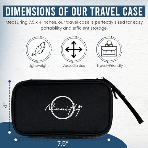 Ninnifly Fly Tying Kit with Vise for Beginners - Over 100 Tools & Travel Case