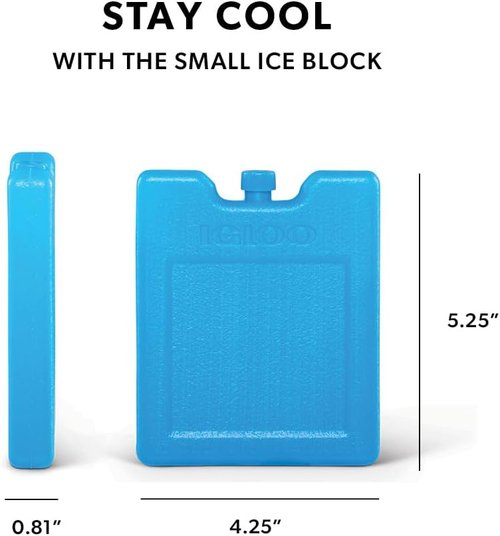 Igloo Maxcold Ice Block - Durable, Long-Lasting Cooler Ice Pack | Perfect for Camping & Picnics