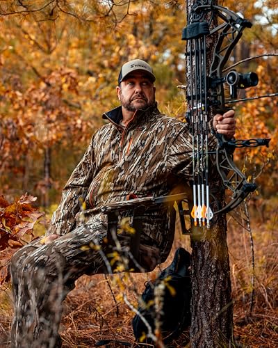 Portable Ground Hunting Chair with Padded Seat & Camo - Summit Captain's Chair