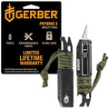 Gerber Prybrid X EDC Multi-Tool & Paracord Green - Compact Pocket Knife with Bottle Opener