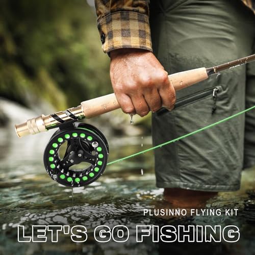 Fly Fishing Rod and Reel Combo Kit - 5 Wt 9' for Beginners with Accessories