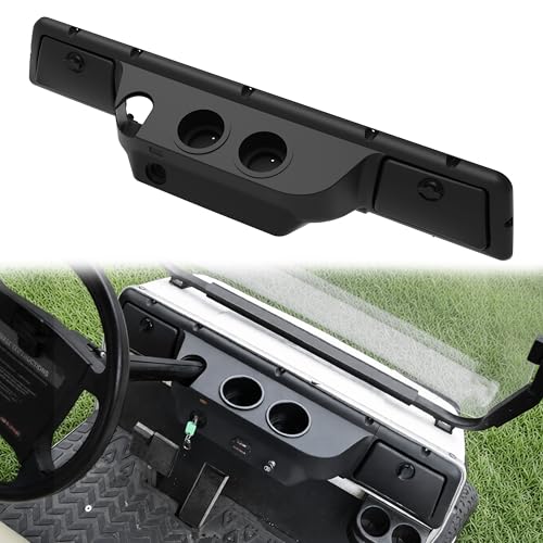Club Car DS Golf Cart Dashboard Cover with Storage - Easy Install Replacement