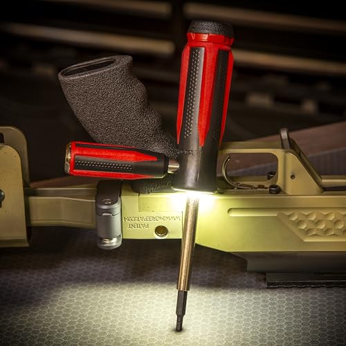 Gun Maintenance Tool Kit with Torque Wrench & Bits - Precision Screwdriver Set, LED Light, Magnetic Bit Driver - Variation of Torque Wrench, Driver, Bit Set
