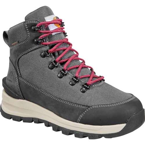 Carhartt Women's Gilmore Waterproof Alloy Toe Work & Hiking Boots - Dark Grey, 5"