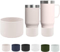 WUQID Silicone Boot - Anti-Slip & Anti-Dent Sleeve for Stanley Suburban 24oz/30oz & Owala Freesip 30/40oz