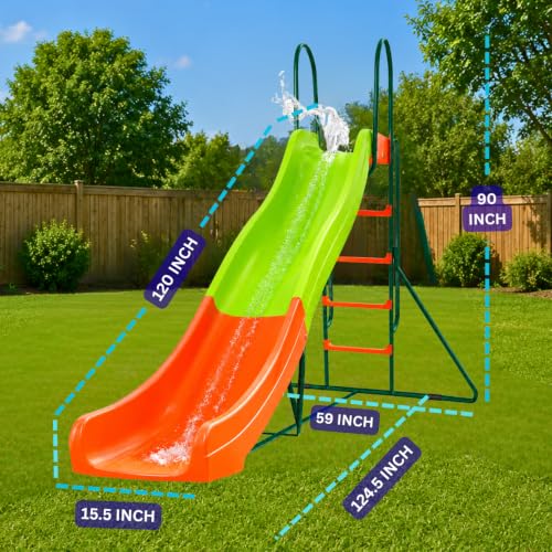 PLATPORTS 10 Ft Water Slide for Kids Indoor & Outdoor, Safe & Easy Assembly