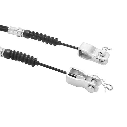 Roykaw Golf Cart Brake Cable Set, Both Driver & Passenger Side for Club Car DS 1981-1999 Gas/Electric Models, 42" Long Overall, Replaces OEM # 1011125, 1011403, 1016761-01