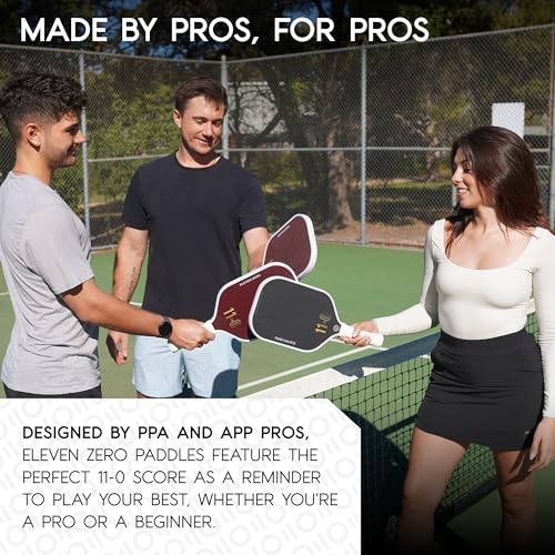 Elongated Carbon Fiber Pickleball Paddle with Large Sweet Spot - Lightweight, Power & Control
