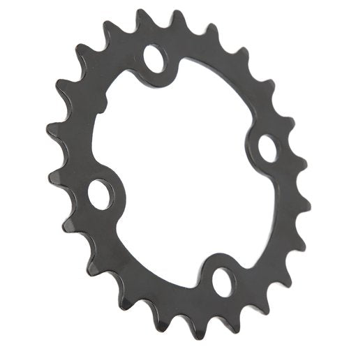 BCD 64mm Chainring, 22T Bicycle Chainring Upgraded Replaceable Anti Deformation Carbon Steel for Most Bike Models