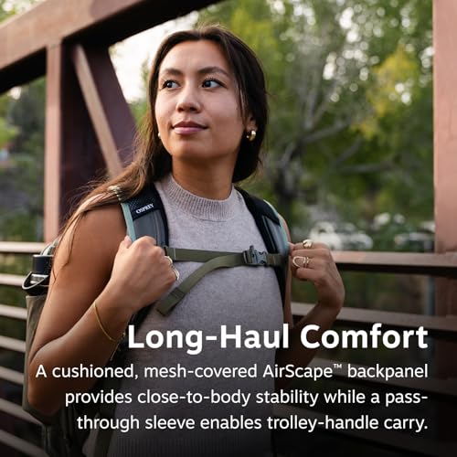 Osprey Transporter 26+6 Travel Pack - Mystery White Expandable Carry-On