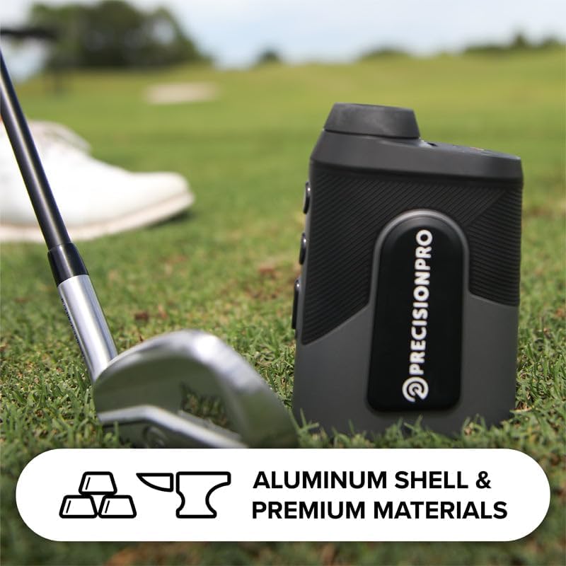 Precision Pro Golf Rangefinder - Premium Waterproof Laser with Slope Switch & 900+ Yard Range | 6X Magnification