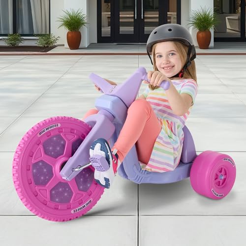 Big Wheel Dreamer Tricycle with Adjustable Seat for Kids 3+ - Classic Low-Rider Bike