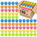 Magicorange Multicolour Pickleball Balls 100 Pack - USAPA Approved Outdoor Balls with 40 Holes