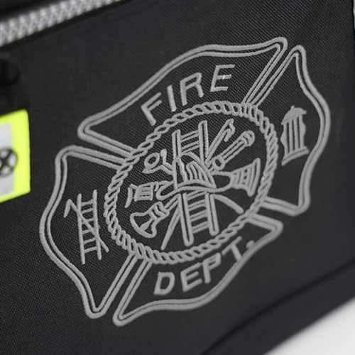 Lightning X Firefighter Turnout Gear Bag with Helmet Compartment - Black