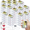 Mini Fishing Kits Bulk for Kids - 100 Pack Portable Tackle Set with Case for Beginners - Christmas Stocking Stuffer