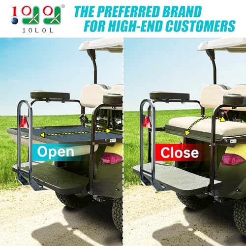 Universal Golf Cart Rear Seat Grab Bar for Yamaha EZGO Club Car - Heavy Duty Safety Handle