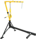MaxxHaul Hydraulic Receiver Hitch Crane - 1000 lb Capacity Portable Truck Hoist | 360° Rotation & Adjustable Legs