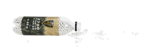 Elite Force Premium 6mm Airsoft BBS Ammo, .25 Gram, 2700 Count