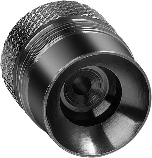 Alien Play Aluminum Fast Cap Adapter - Quick CO2 Changes for Byrna LE, SD, EP, HD, XL | Anodized Black