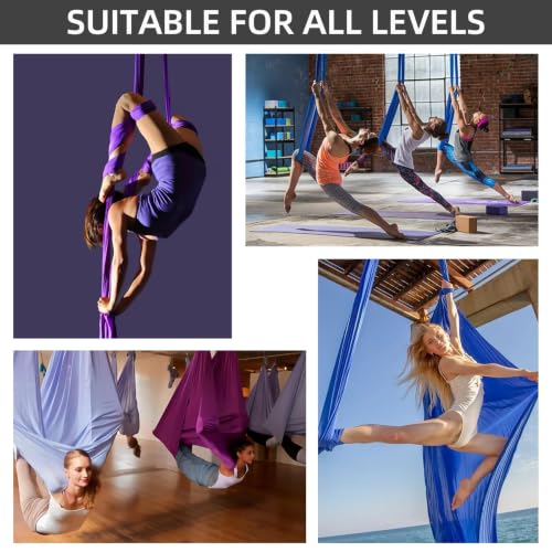 Aerial Silks Kit with SGS & CE Certification - 9 Yards, Budgreen Variation