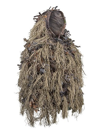 Men's Brown Camouflage Ghillie Suit - Lightweight Hybrid Hunting & Airsoft
