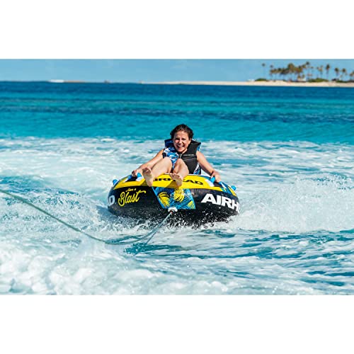 AIRHEAD Blast Towable Tube for Boating & Watersports - 1 Rider