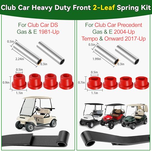 Golf Cart Heavy Duty Front Leaf Springs for Club Car DS Precedent Onward