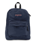 JanSport SuperBreak One Backpack Navy - Durable, Lightweight Bag with 1 Main Compartment, Front Utility Pocket with Built-in Organizer - Premium Backpack