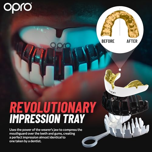Adult Custom Fit Mouth Guard - Usa / Impact-Resistant, Dentist-Level Protection