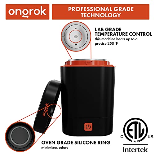 ONGROK Herb Decarboxylator Machine - Easy Use, 1oz Capacity, Food Safe