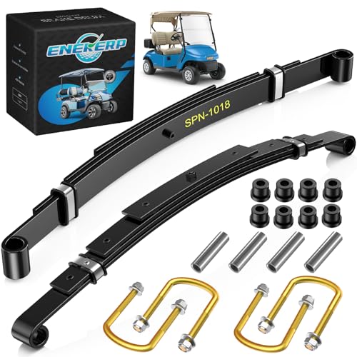 Golf Cart Rear 4-Leaf Spring Kit for EZGO TXT 1994-2009 - Heavy Duty Suspension