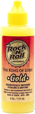 Rock N Roll Gold Chain Lubricant - 4-Ounce Bottle for Smooth Performance & Durability
