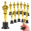 12 Pack Gold Award Trophy - 6 Inch Recognition Statues for School, Party, Game & Appreciation