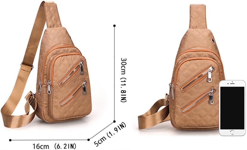 Skiennix Crossbody Sling Backpack - Versatile Daypack for Travel, Sports & Hiking - Unisex Design