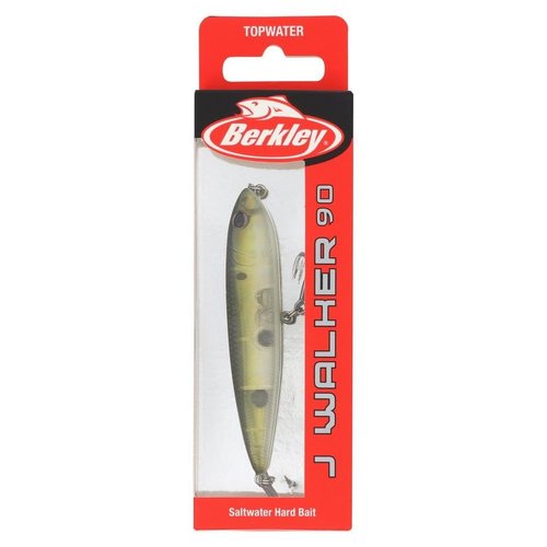 Berkley Saltwater J-Walker 90 Topwater Fishing Lure, HD Pilchard, Size 90 (7/16oz), 3.5in, Tail Weighted Design Tuned for Casting Distance, Equipped with Anti-Rust Fusion19 Hook