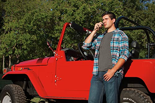 CB Radio Off Road Series Compact Mobile CB Radio with Microphone Display - Radio