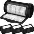 Football Wristbands with Play Windows & Quick Flip Access - Black 22pcs, Sports Coaching Aid