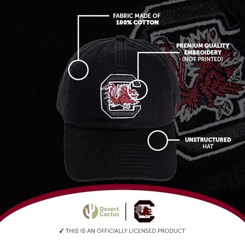 University of South Carolina Embroidered Baseball Hat Cap - Black