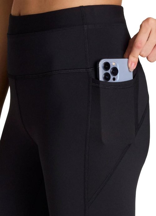 RBX Squat Proof Legging for Women, Moisture Wicking Running Yoga Legging with Pockets Everyday High Impact Workout Tights Ri