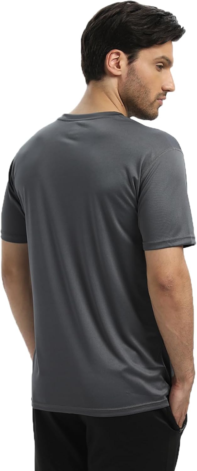 Skiennix Men's Quick Dry Short Sleeve T-Shirts - Lightweight 5/6 Pack for Gym & Athletic Wear