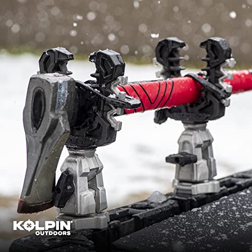 Kolpin Rhino Grip® Pro Pair for Polaris UTV - Heavy Duty Gear Carriers for Shovels, Guns, Bows, Augers - Compatible with General, Ranger, Xpedition - POLARIS UTV